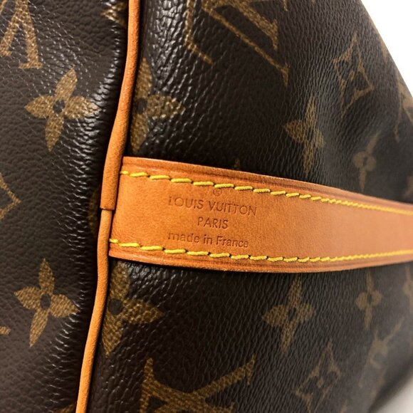 LOUIS VUITTON Brown Monogram Boston Bag - Picture 10 of 16
